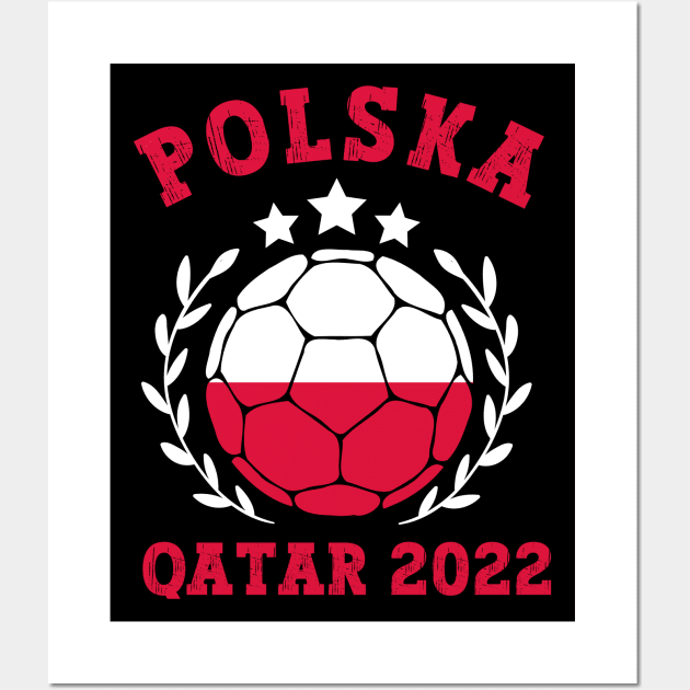 Polska World Cup Wall Art by footballomatic